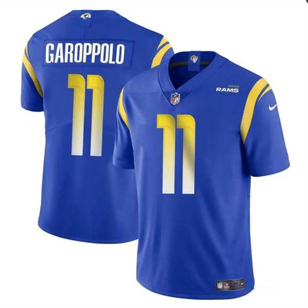Youth Los Angeles Rams #11 Jimmy Garoppolo Blue Vapor Untouchable Stitched Jersey Dzhi->youth nfl jersey->Youth Jersey